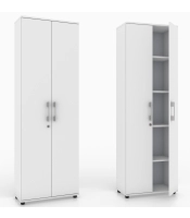 Szafa biurowa G 60 2d biał a zamykany na klucz.